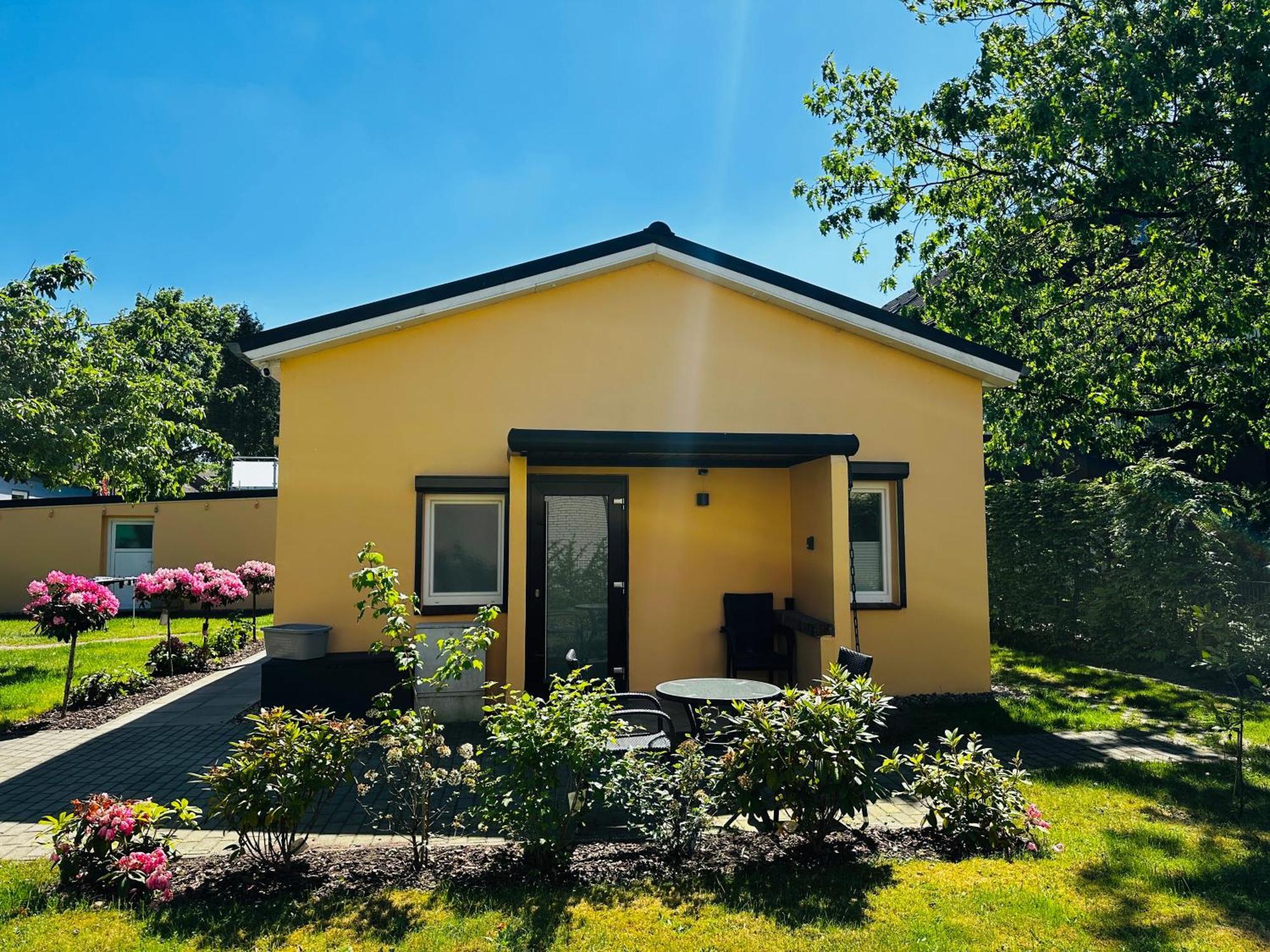 Bungalow-Wohnung Nahe Flughafen Hamburg Norderstedt Exterior foto