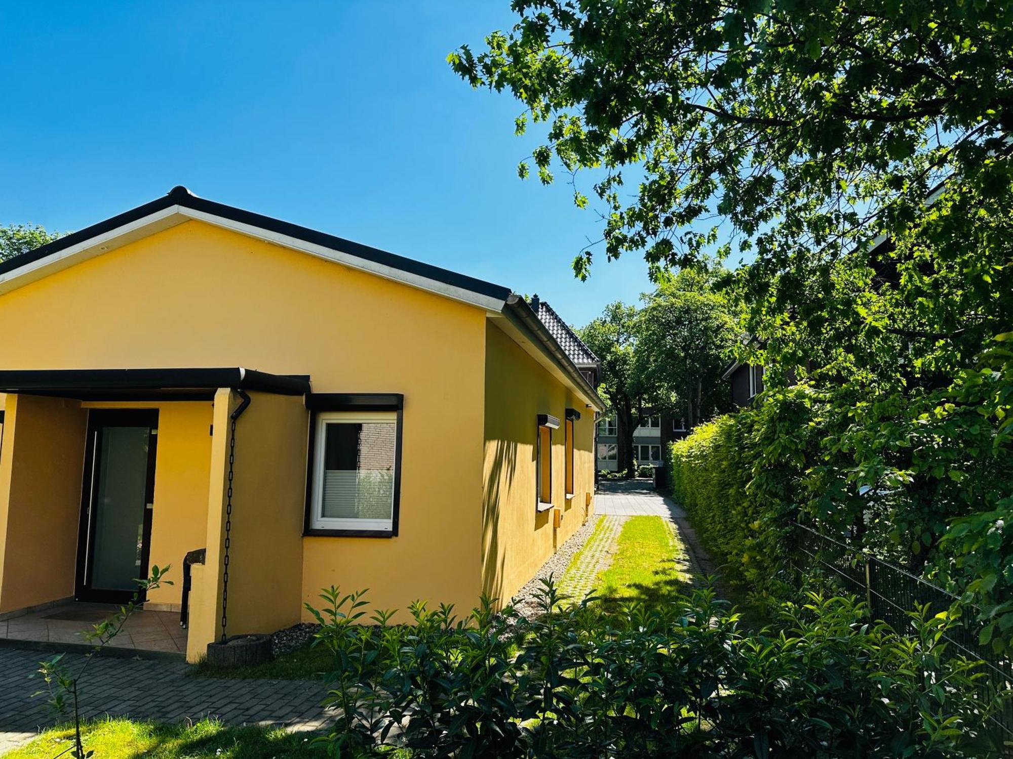 Bungalow-Wohnung Nahe Flughafen Hamburg Norderstedt Exterior foto