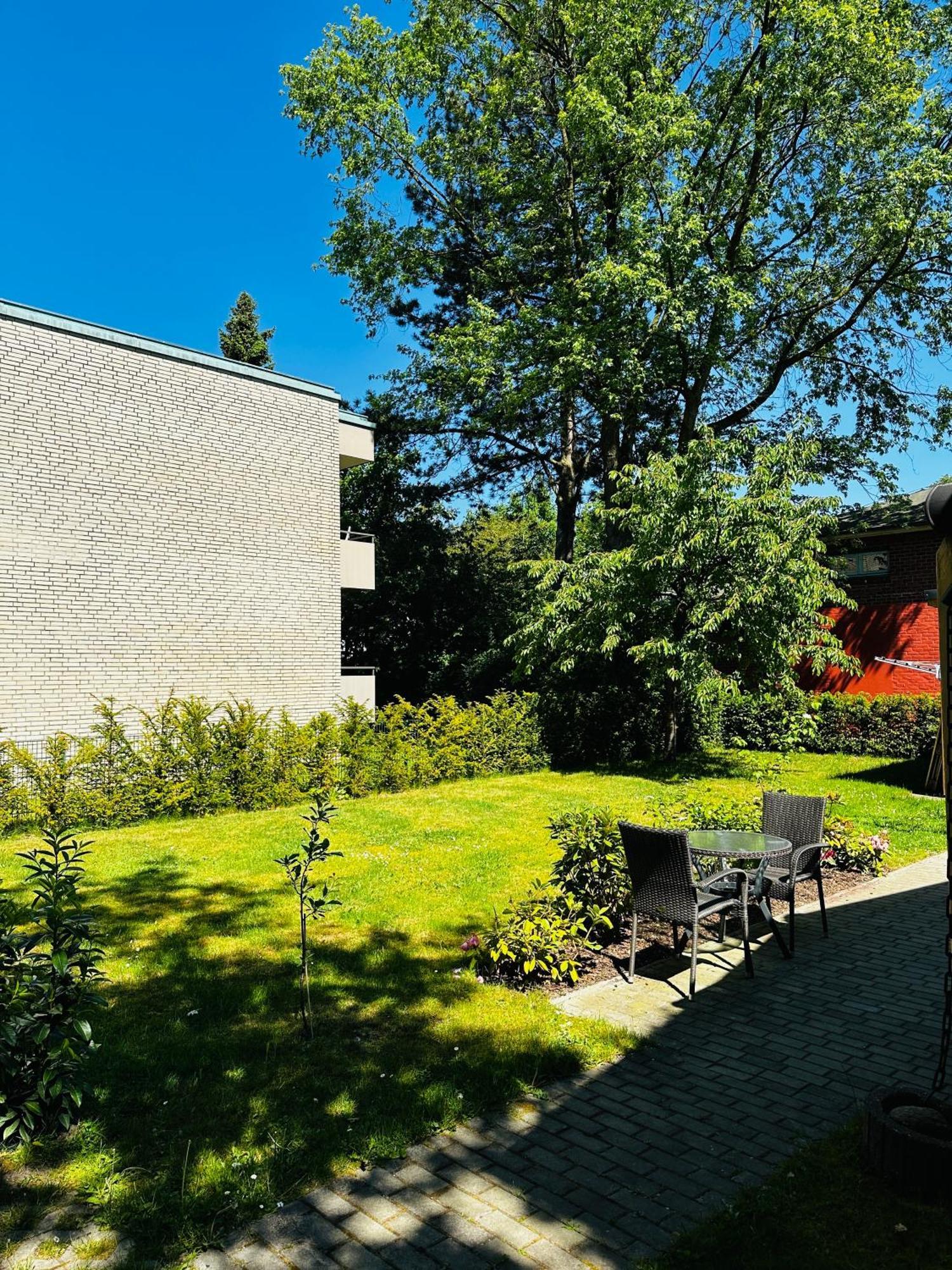 Bungalow-Wohnung Nahe Flughafen Hamburg Norderstedt Exterior foto
